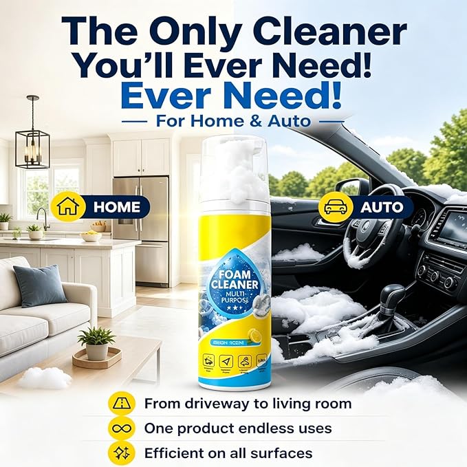 2026 New Arrival Powerful Multipurpose Enzyme Foam Cleaner