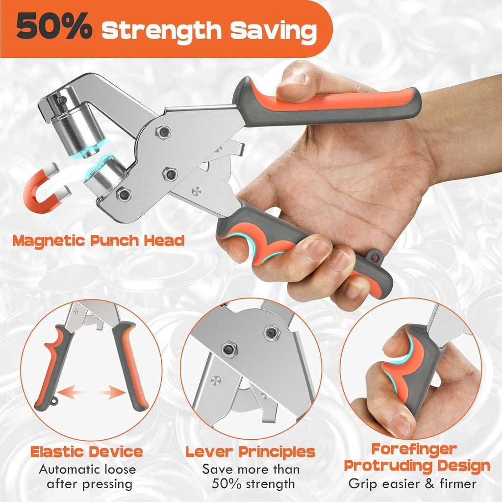 Heavy-Duty Professional Grommet Tool
