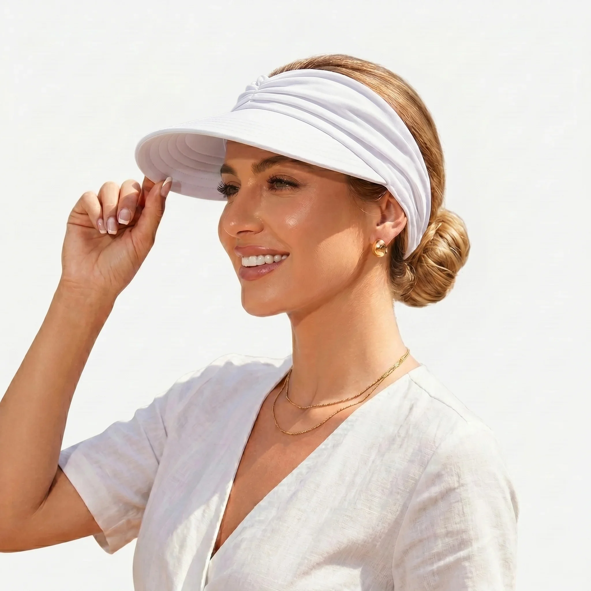 🔥Last Day 50% OFF - Wide Brim UV Protection Sun Visor Hats