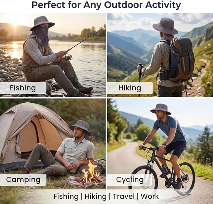 🔥Father's DAY 49% OFF🎣- Unisex Adventure Shield - Extreme UV Protection for All Terrains