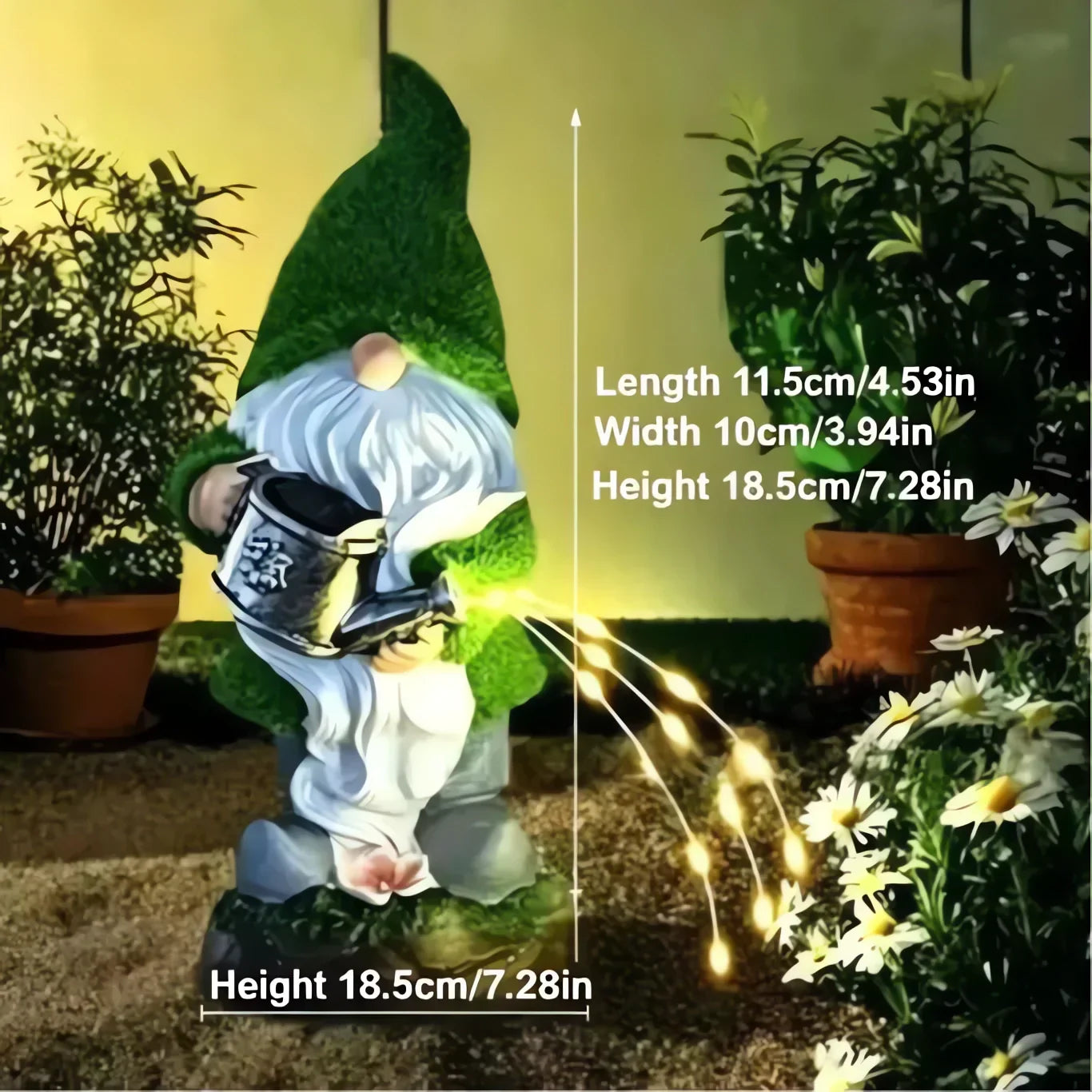 🌺Summer Sale 49% OFF🔥Outdoor Garden Gnomes with LED Solar Light