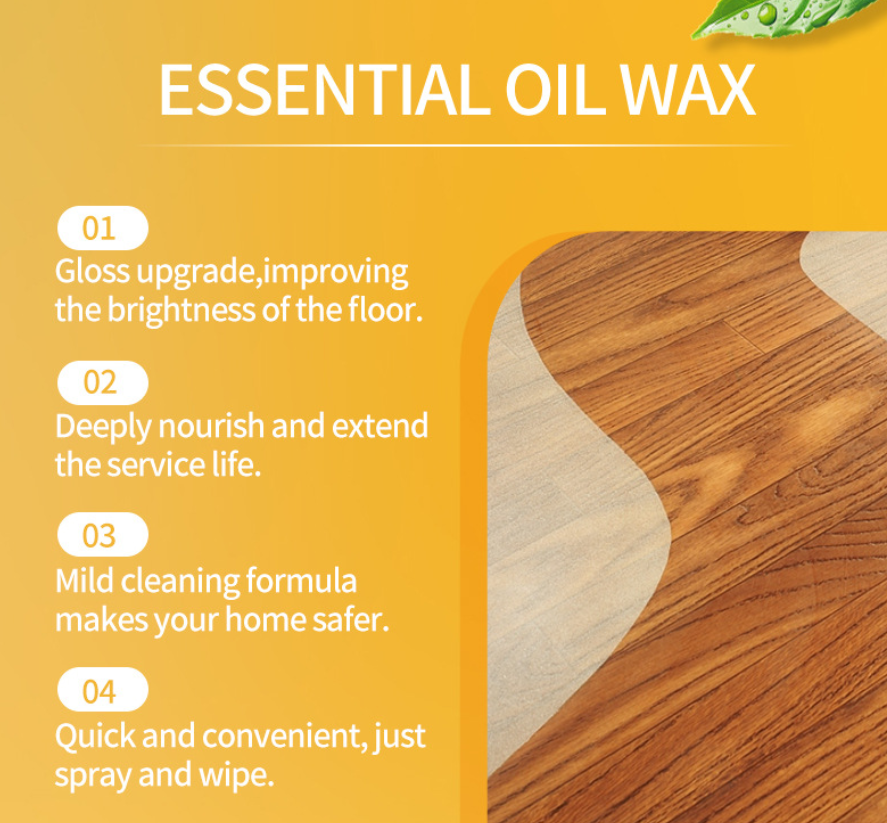 49% OFF This Week Promotions🎉🎉Beeswax Wood Polish Spray 120ml | Natural Shine & Protection for Furniture, Floors, Cabinets – Non-Greasy, Anti-Dust Finish