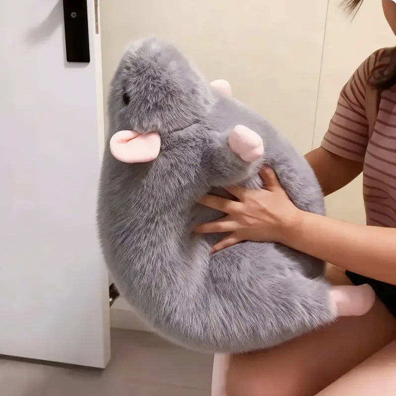 Cute 35" Mouse Cartoon Fancy Rat Soft Oversized Animal Figure Gift