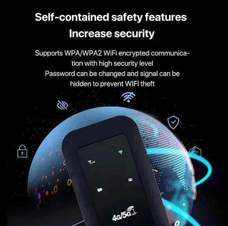 📶Pocket WiFi-Ready in Seconds No Setup. No Hassle. Just Connect.