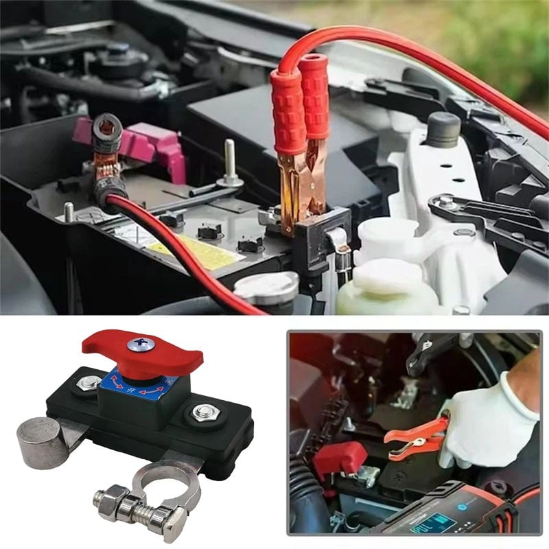 🔥LAST DAY 49% OFF - 🛠️12V/24V Car Battery Isolation Switch Automatic Manual Circuit Breaker Protector