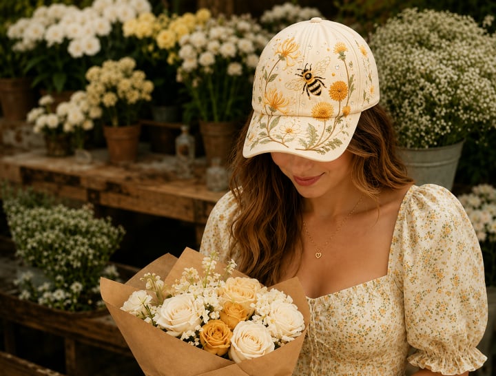 🔥Last Day 49% OFF 🌸🌿 Garden Morning Cap (✨2026 Limited Edition)