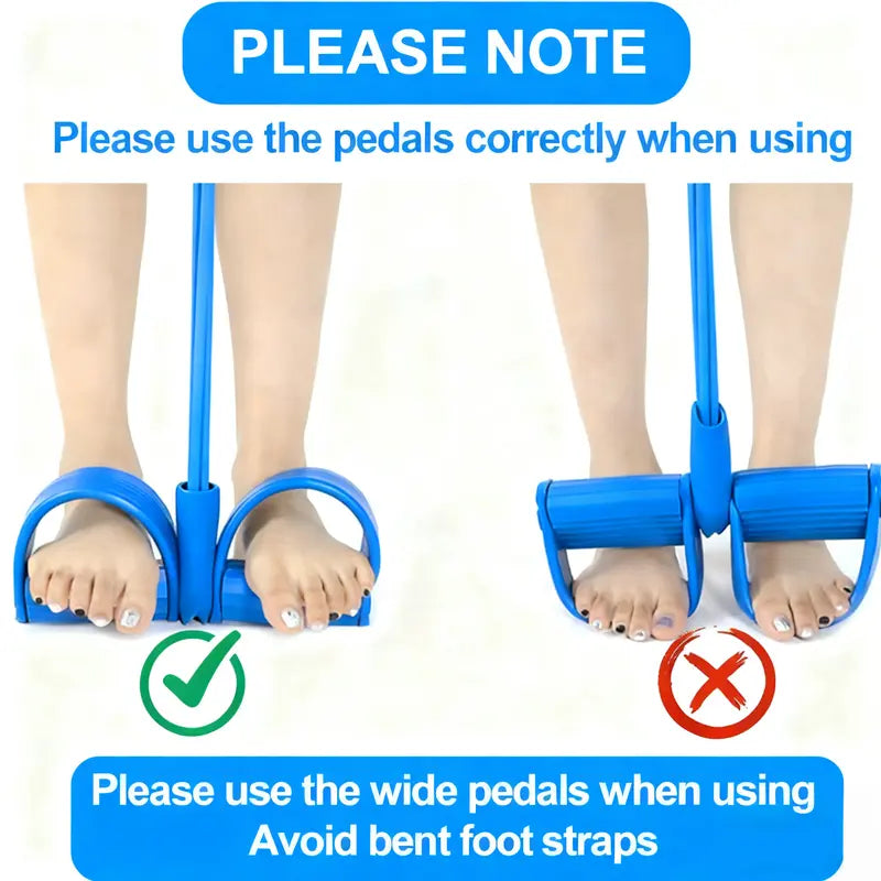 🧘♀️Multi-functional Pedal Resistance Band Trainer
