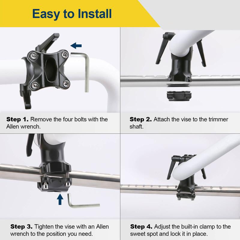 🔥 Best-Seller – Ergonomic String Trimmer Handle Extension for Better Grip & Control 🌿