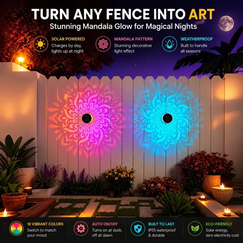 ⚡2026 New Solar Mandala Lights