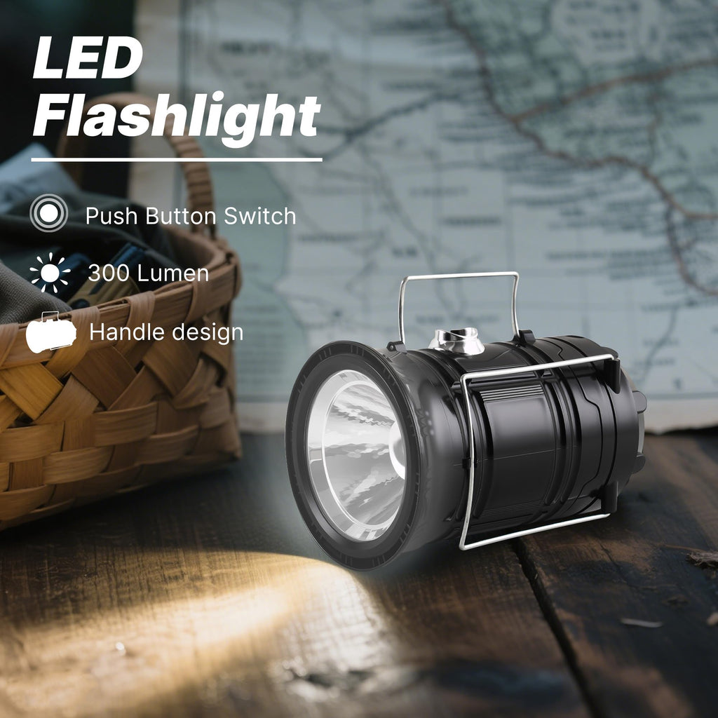 Solar Multifunctional Handheld Camping Lamp
