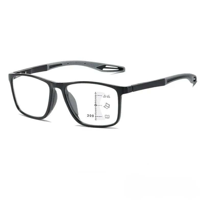 Anti-Blue Light Progressive Reading Glasses – Lightweight Multifocal Eyewear for Men & Women