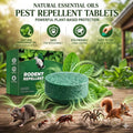 🦟 50% OFF NOW!🔇 🟢 Natural Peppermint Rodent Repellent Tablets – 12 Pack