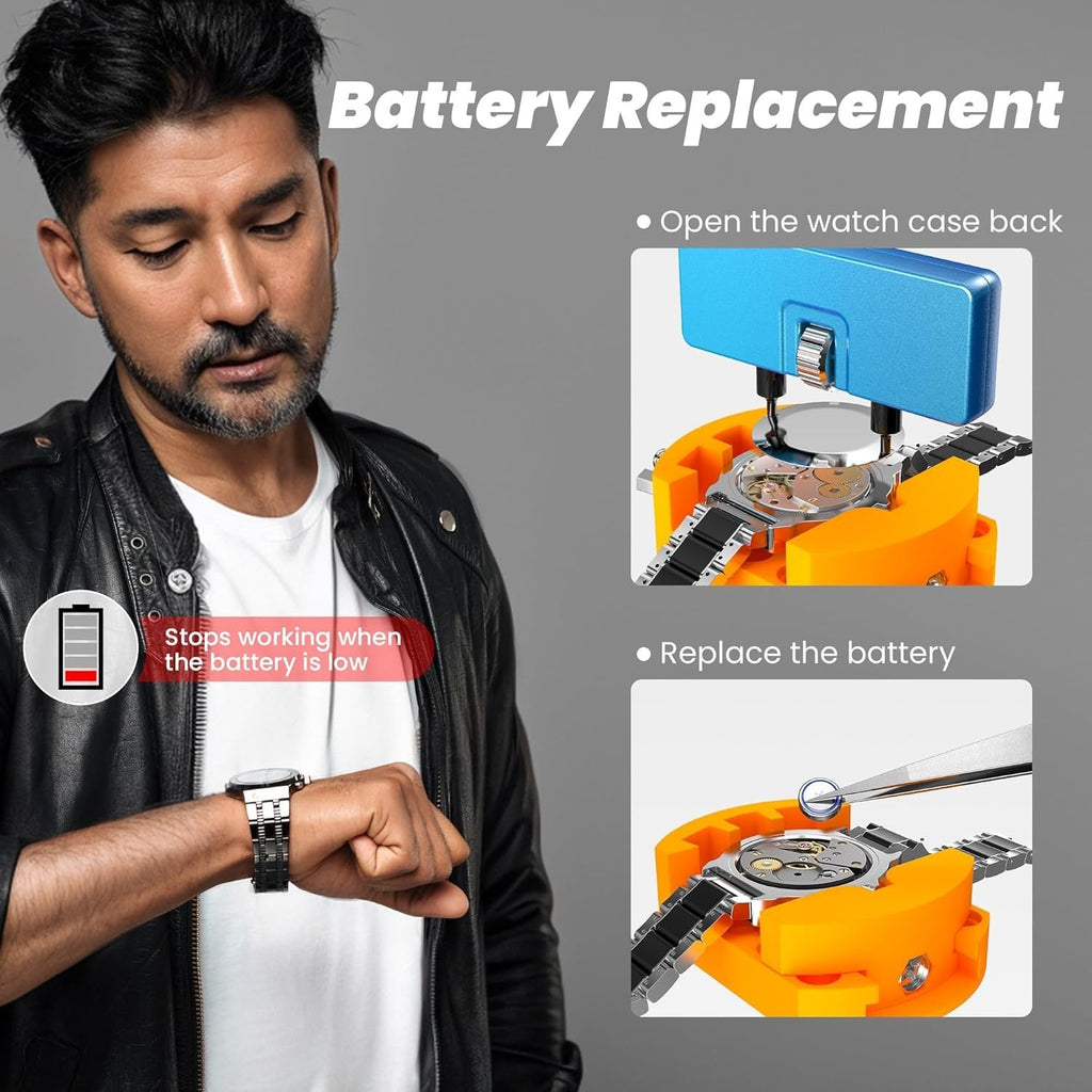 🔥Watch repair and maintenance tool kit⌚️