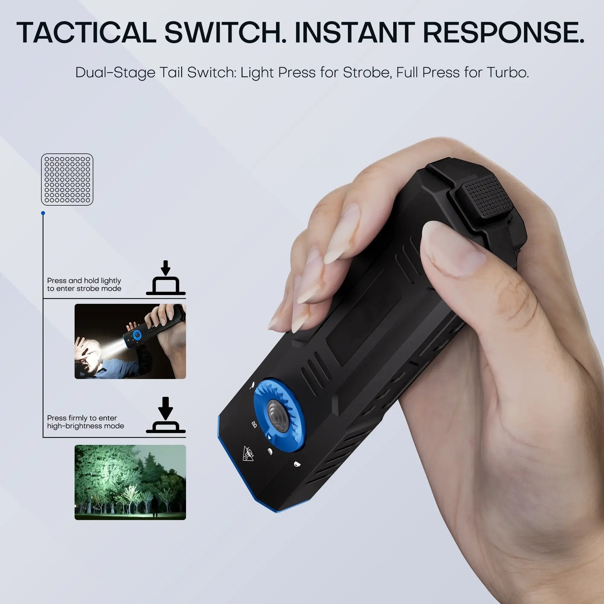 🔦Rechargeable EDC Flashlight
