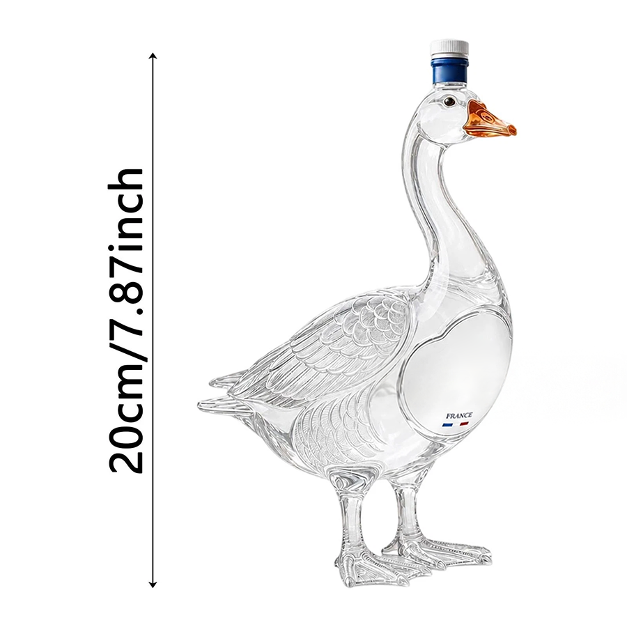 🥃✨3D Sculpted Swan Bottle – Luxury Collector’s Decanter Gift 🦢🔥