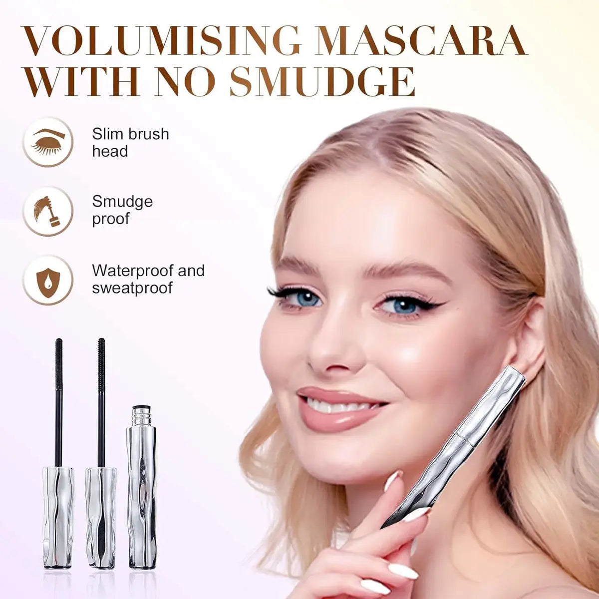 Lengthening And Curling Long-lasting Mascara, Waterproof & Sweatproof