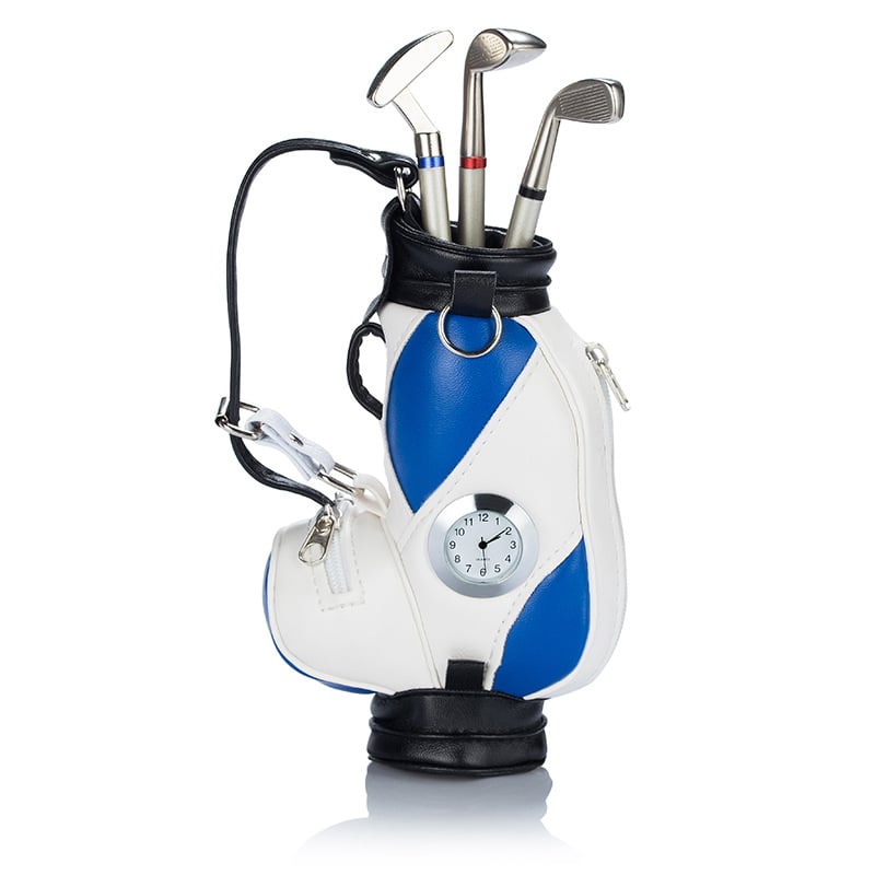 ⛳Golf Pen Holder + 3-Pen Set🏌️‍♂️Elevate Your Office Desk – A Hole-in-One for Style & Function