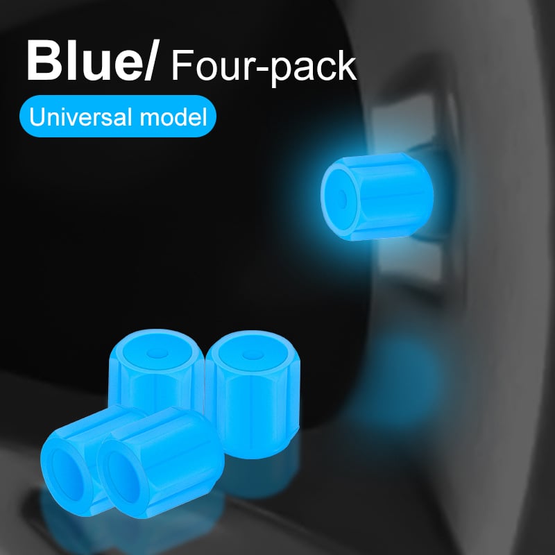 🚗🌙Luminous Tire Valve Stem Caps