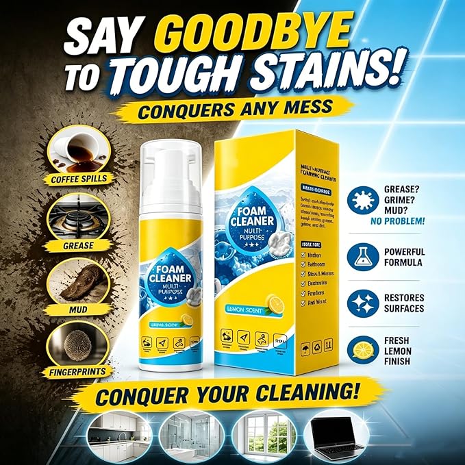 2026 New Arrival Powerful Multipurpose Enzyme Foam Cleaner