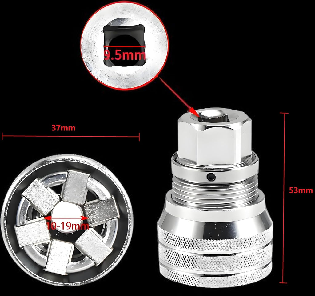 Upgraded Adjustable Universal Socket – 10mm-19mm Master Wrench Tool