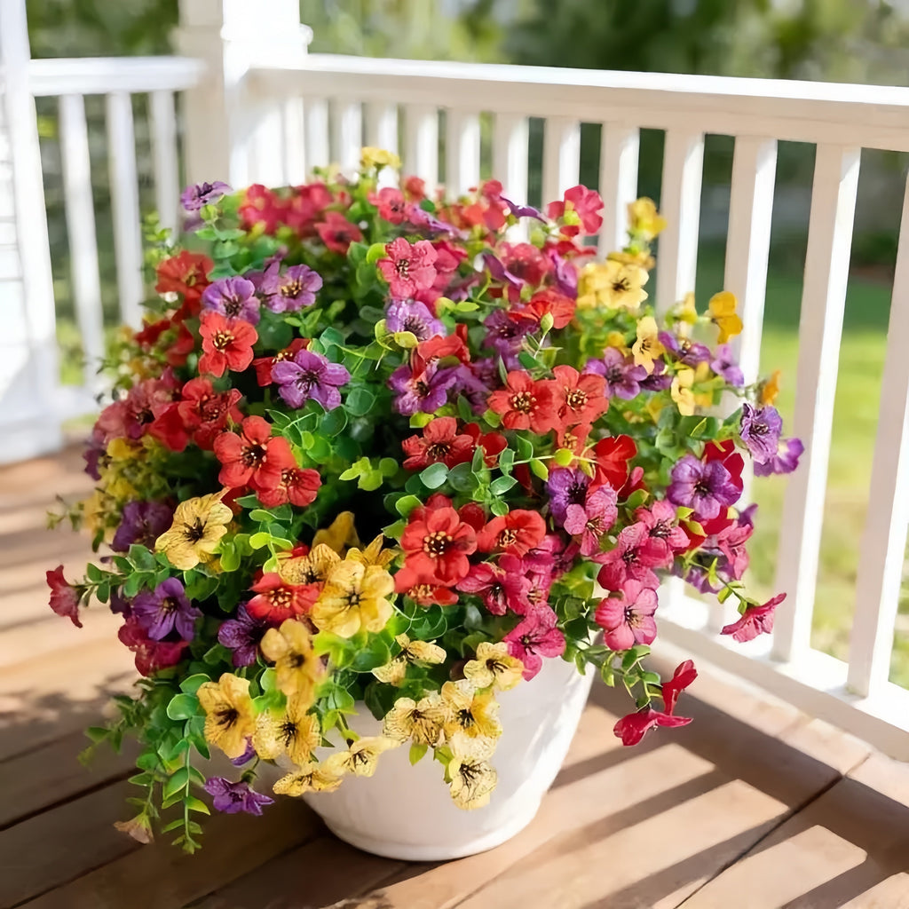 💐 UV-Resistant Colorful Artificial Flowers – 49% OFF Today Only 🌸