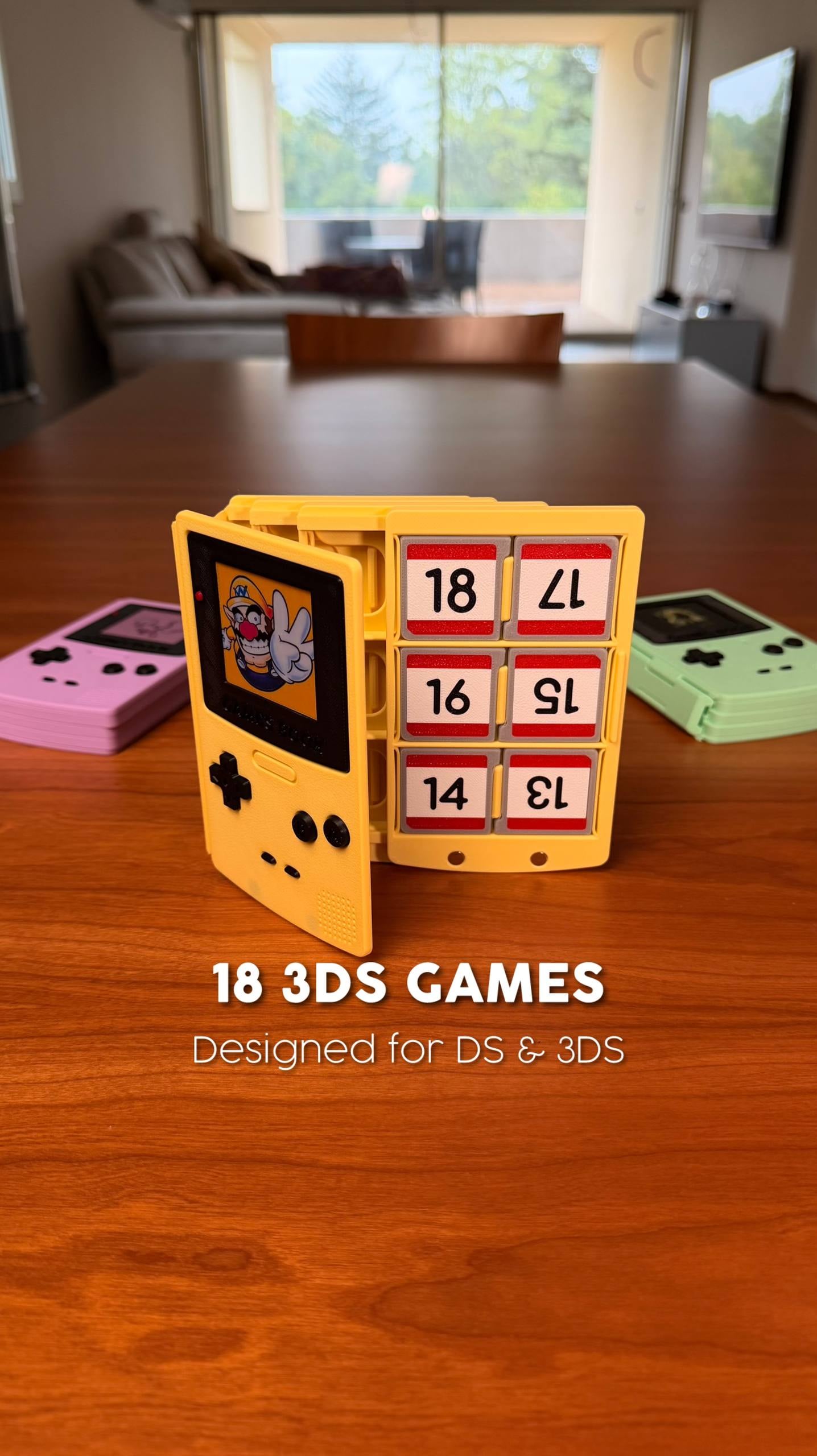 🎮Gaming Card Organizer Case | Compact Holder for Game & Memory Cards