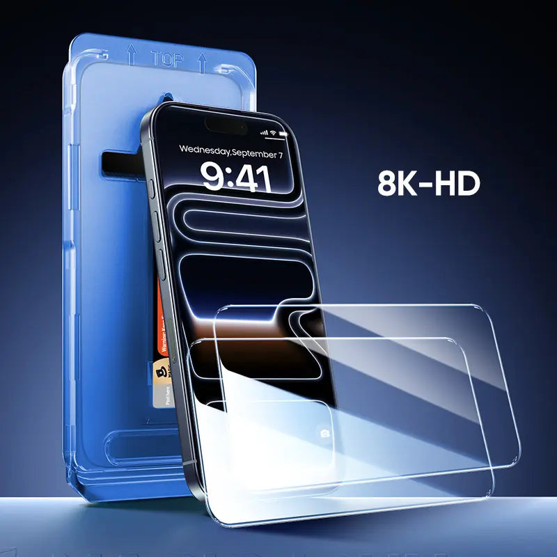New  Premium Upgraded Privacy Screen Protector Dustproof Bubble-Free Design Ultra-Clear for iPhone