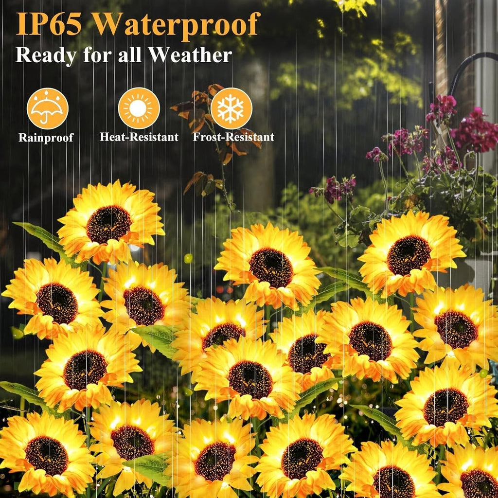 🌻 49% OFF🔥Solar Sunflower Garden Lights: Illuminate Your Outdoors with Sun-Kissed Charm