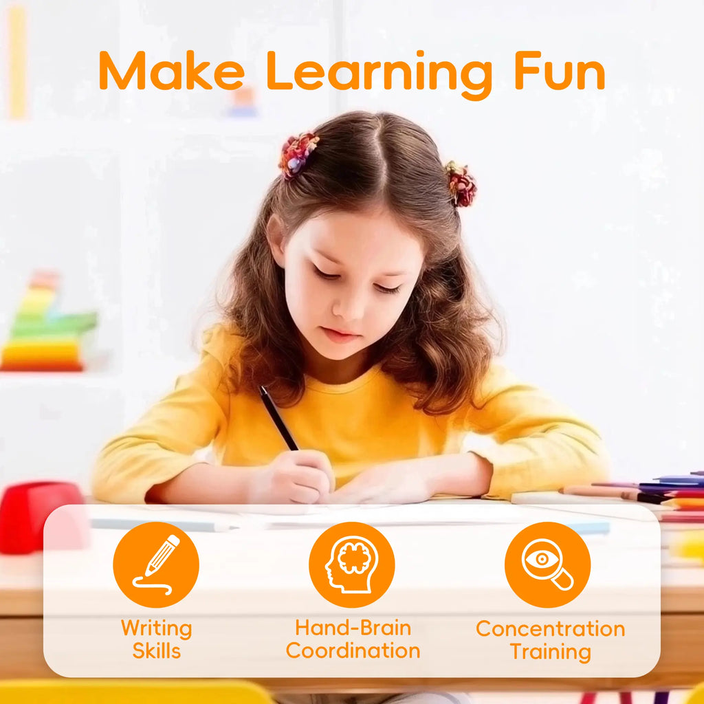 🔥Kids Reusable Groove Handwriting Practice Books 6 Pack