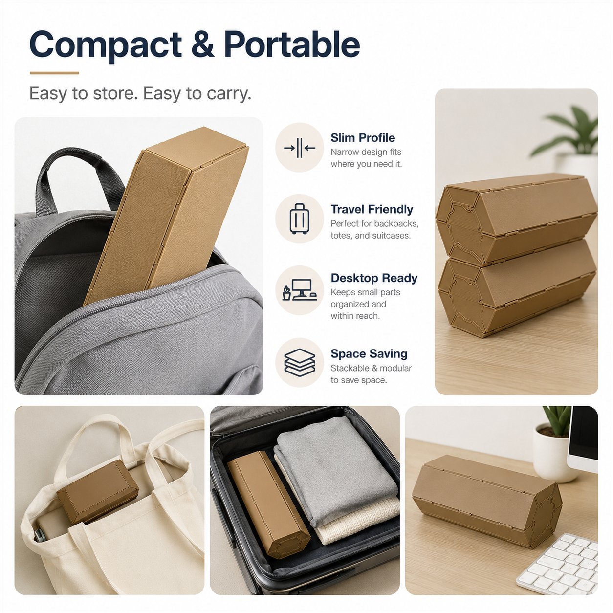 3D-Printed Modular Storage Box