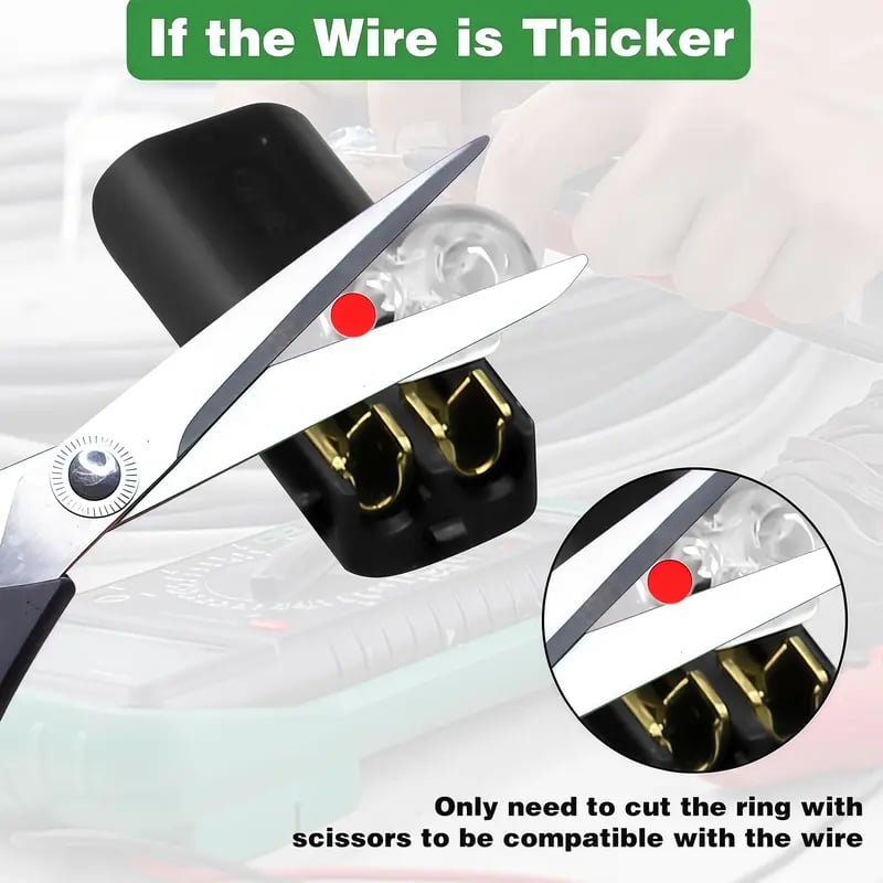 Double-Wire Plug-in Connector Led Light Strip Connectors 1/2/3Pin