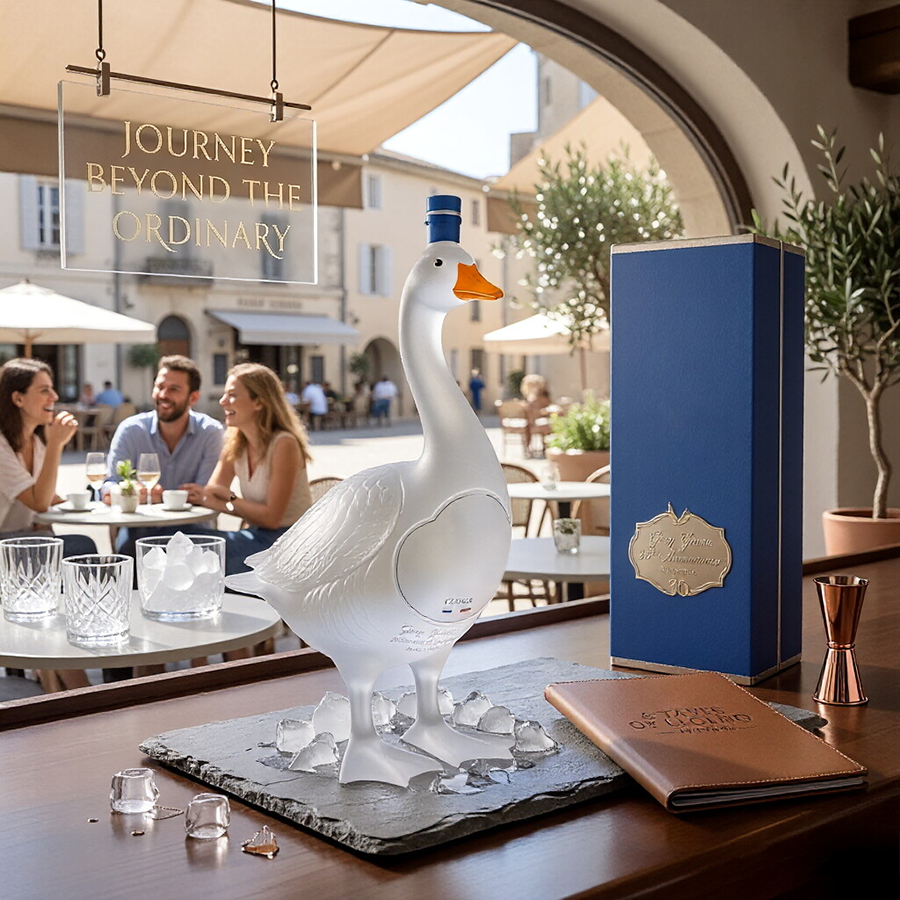 🥃✨3D Sculpted Swan Bottle – Luxury Collector’s Decanter Gift 🦢🔥