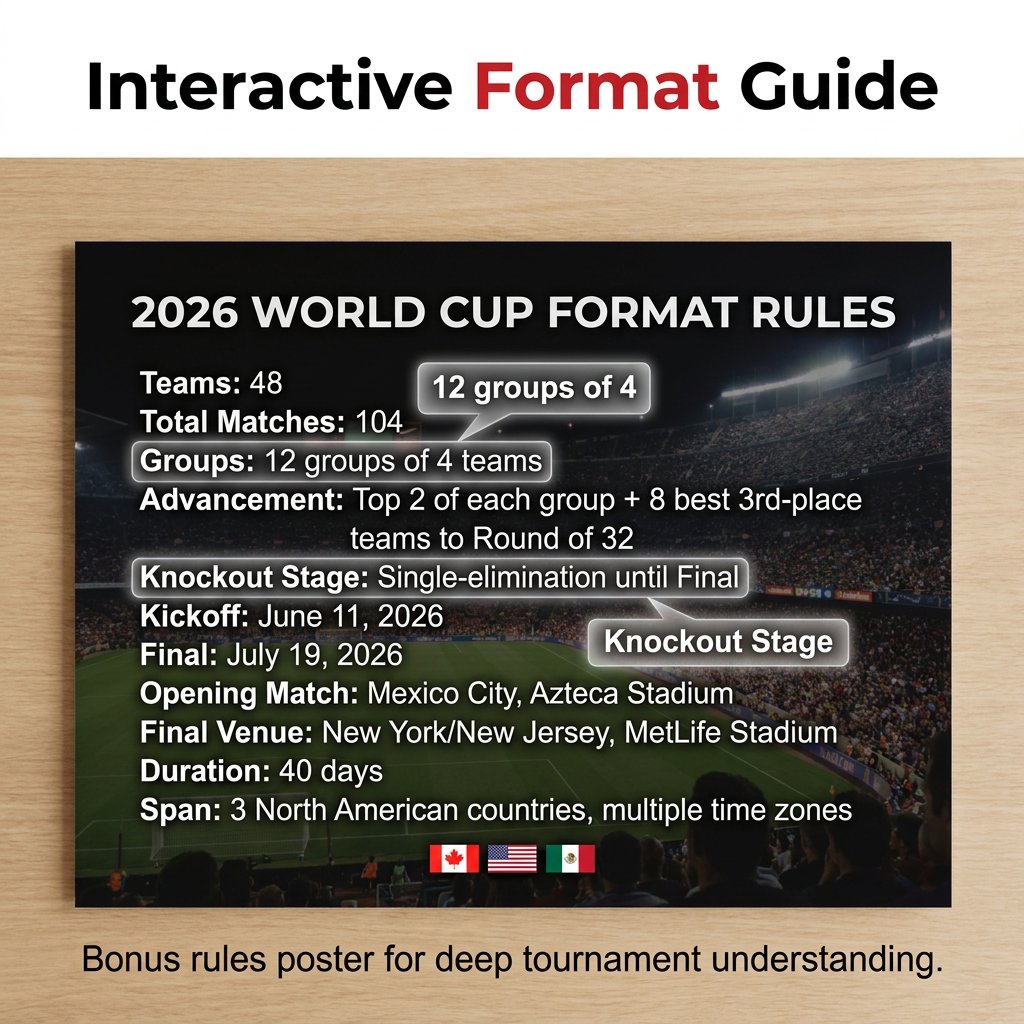 🗓️ ⚽ 2026 World Cup Poster Set – Don't Miss a Match!