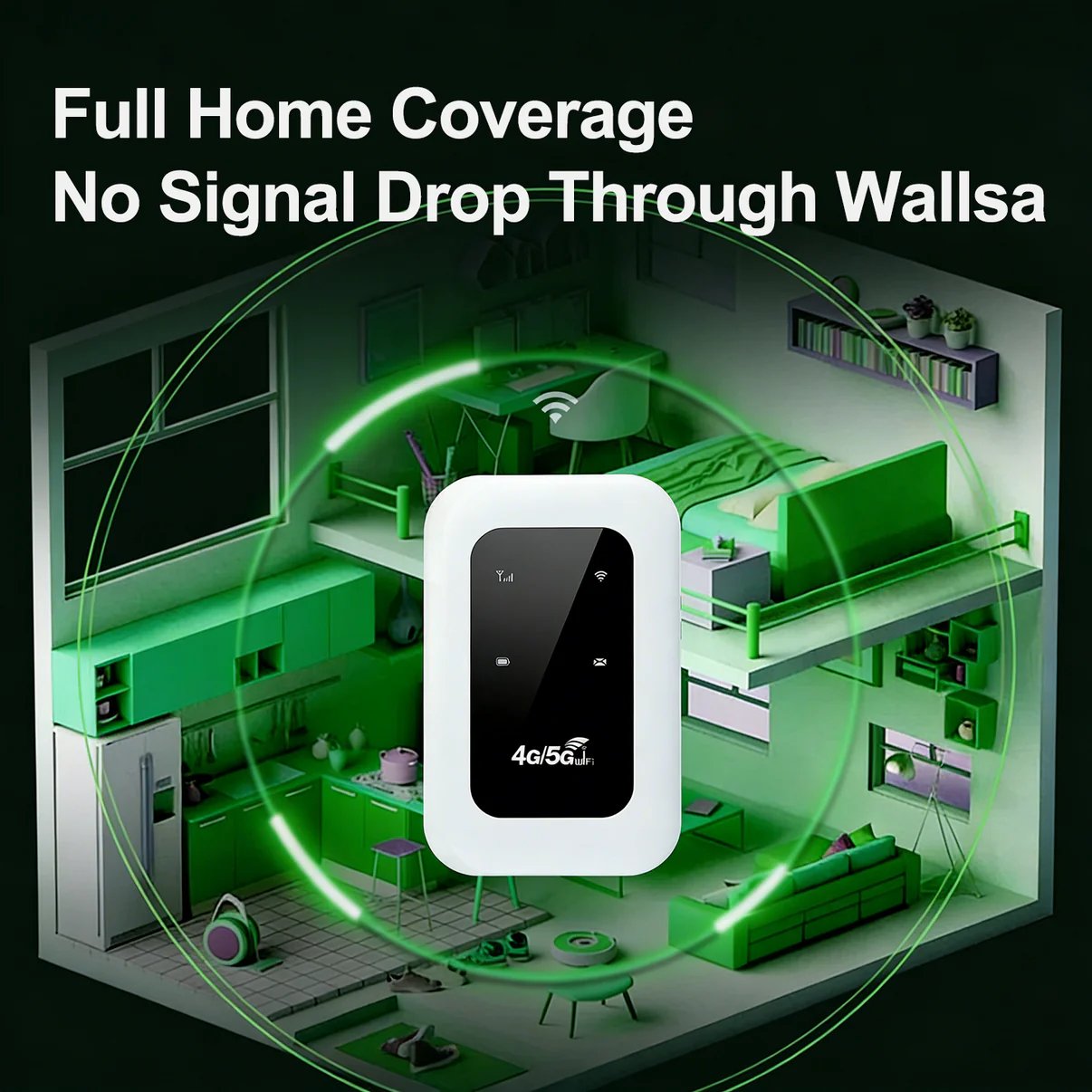 📶👍🏻 All-Network Pocket WiFi 🔥 Instant Connection, No Setup Required