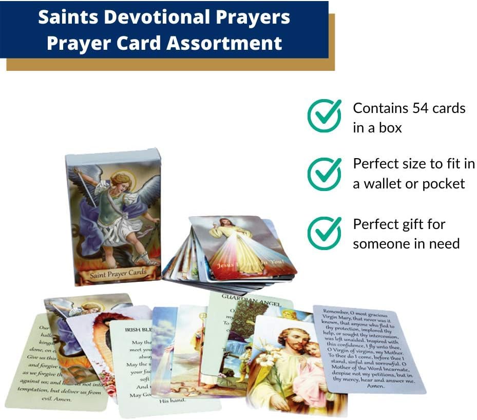 ✝️ Catholic Genuine Leather Holy Card Holder – Pocket Prayer Card Organizer with Snap Closure!!!