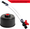 ⛽ High-Flow Trigger Fuel Hose: Spill-Proof Fast-Fill System