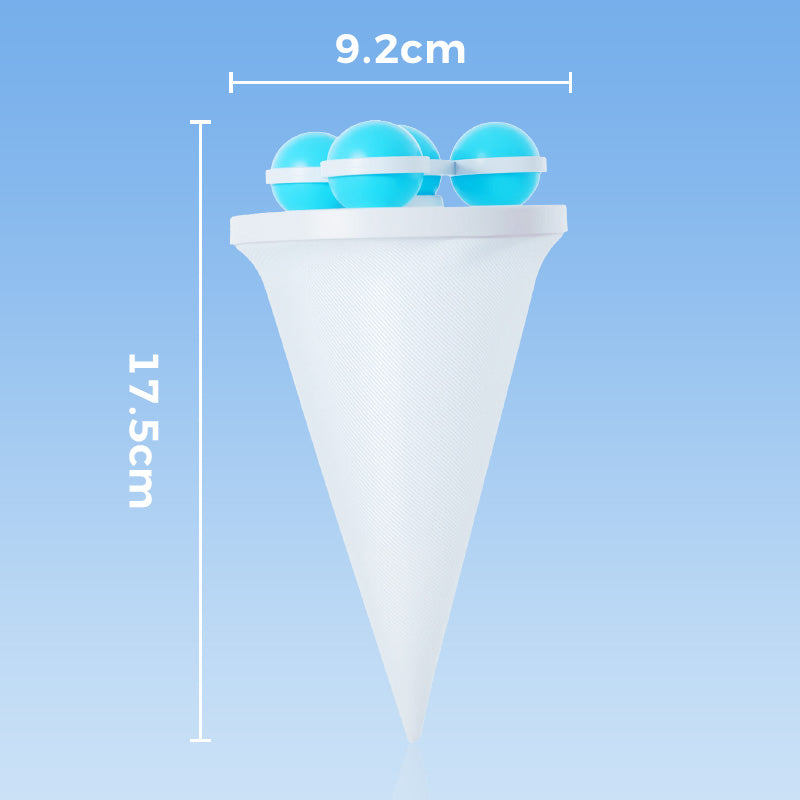 🥳2026 HOT SALE🥳💞50K+ SOLD!🧺🧼Floating Lint Mesh Bag – Catches hair & lint, reusable, protects washing machine & drain. 🚿✨
