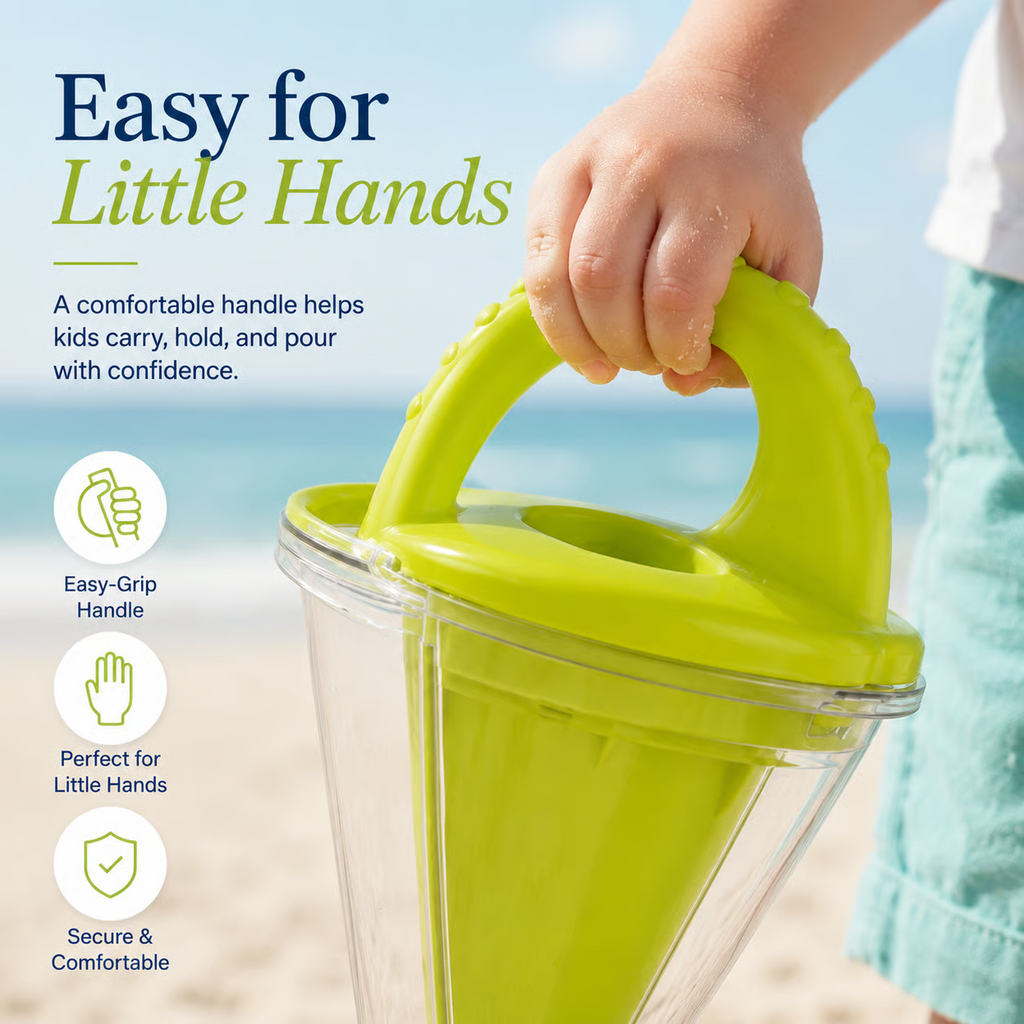 🏖️Spilling Funnel Sand and Water Mixing Toy