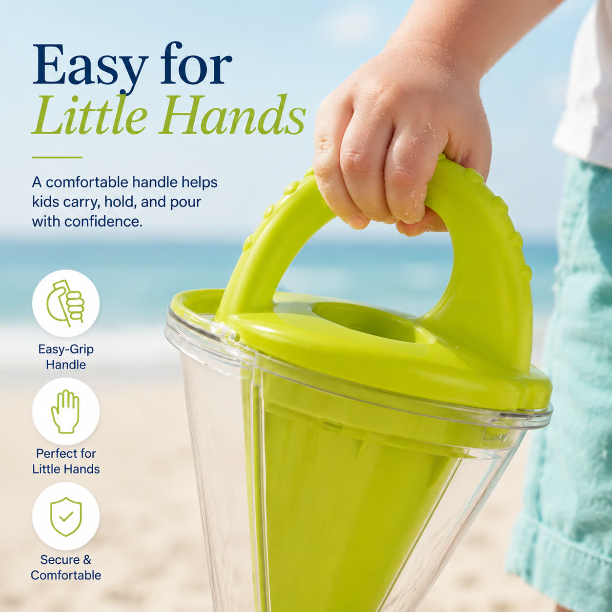 🏖️Spilling Funnel Sand and Water Mixing Toy