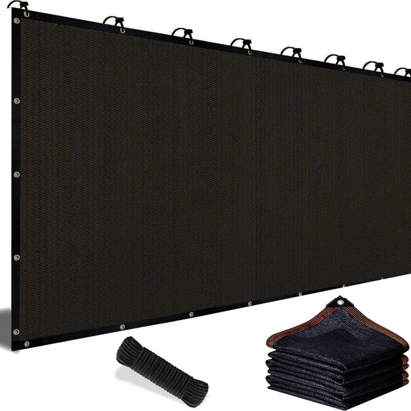 ☀️10x13 FT UV Resistant Sun Shade Net with Grommets, 70-90% Sun Block Breathable Mesh Canopy for Patio, Garden & Privacy Shade-TI