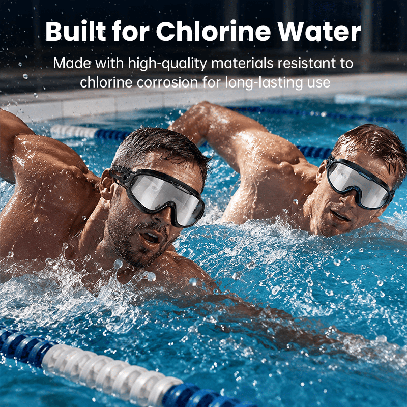🏊 Anti-Fog Pro-Grade Adult Swim Goggles