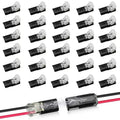 Double-Wire Plug-in Connector Led Light Strip Connectors 1/2/3Pin