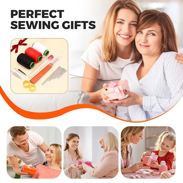 Hot Sale 49% Off 🧵 37Pcs Sewing Tool Set with Big Eye Easy-Thread Needles ✂️