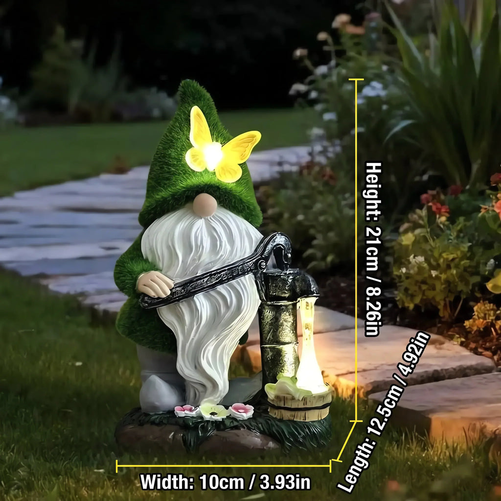 🌺Summer Sale 49% OFF🔥Outdoor Garden Gnomes with LED Solar Light