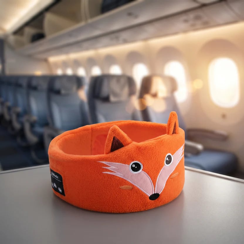 🔥LAST DAY 49% OFF -🎧 Kids’ Animal Bluetooth Sleep Headband Headphones