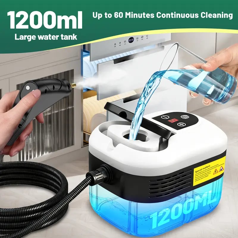 2500W Handheld High-Temperature Pressurized Steam Cleaner