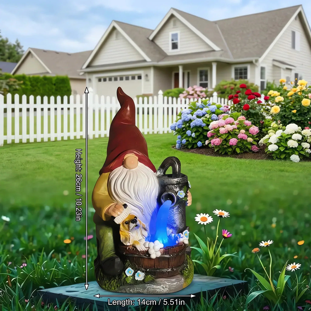 🌺Summer Sale 49% OFF🔥Outdoor Garden Gnomes with LED Solar Light