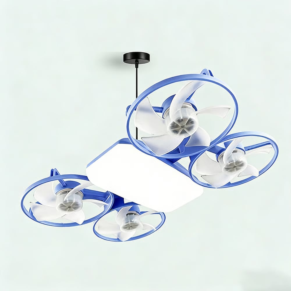 💡Drone-Inspired LED Ceiling Fan Light