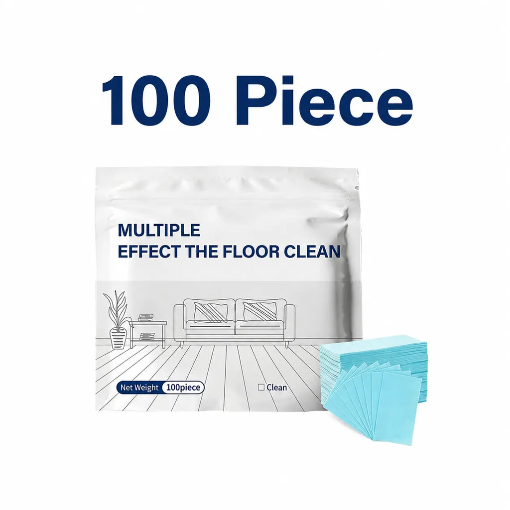 Multi-Effect Floor Cleaning Tablets, Fast Dissolving, No-Rinse Formula for Hardwood, Tile & All Floor Types