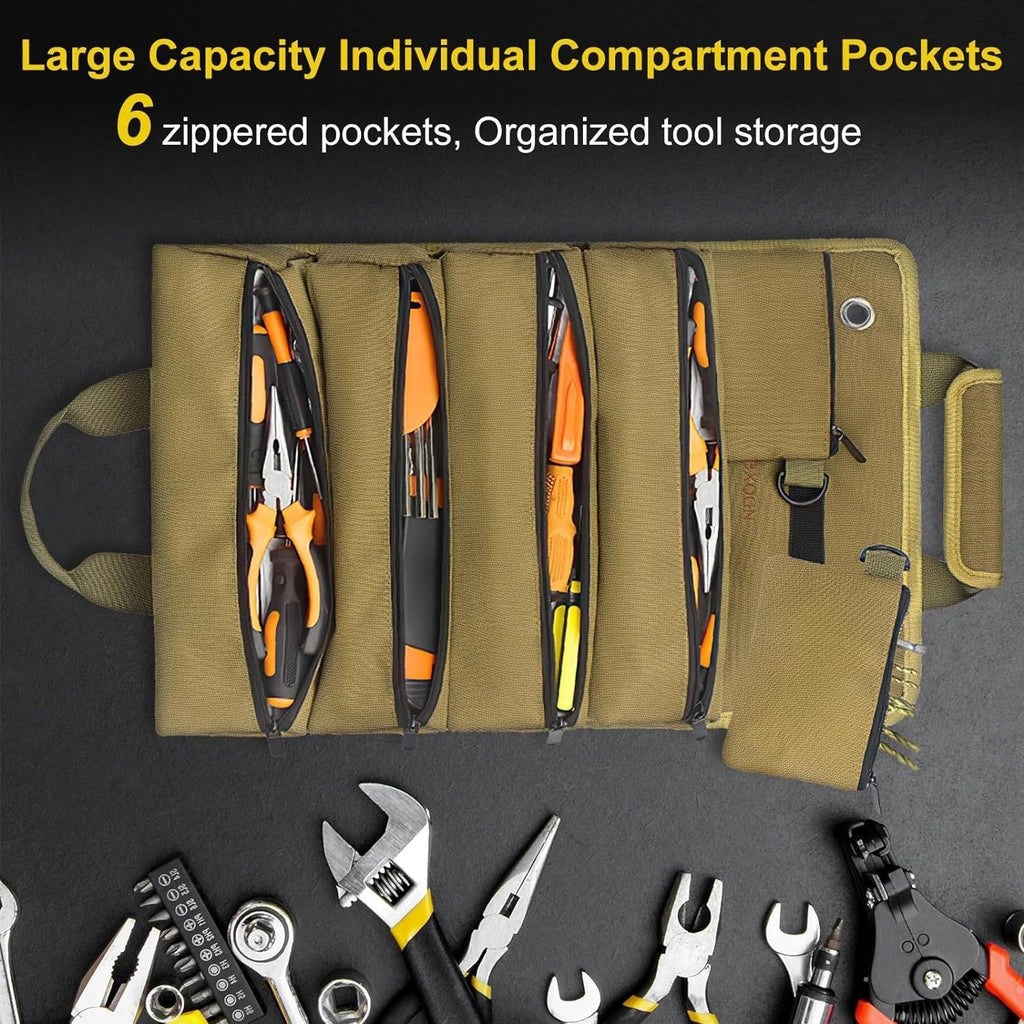 🎁Hot Sale Promotion 49% OFF🔥Premium Roll Up Tool Bag🛠️
